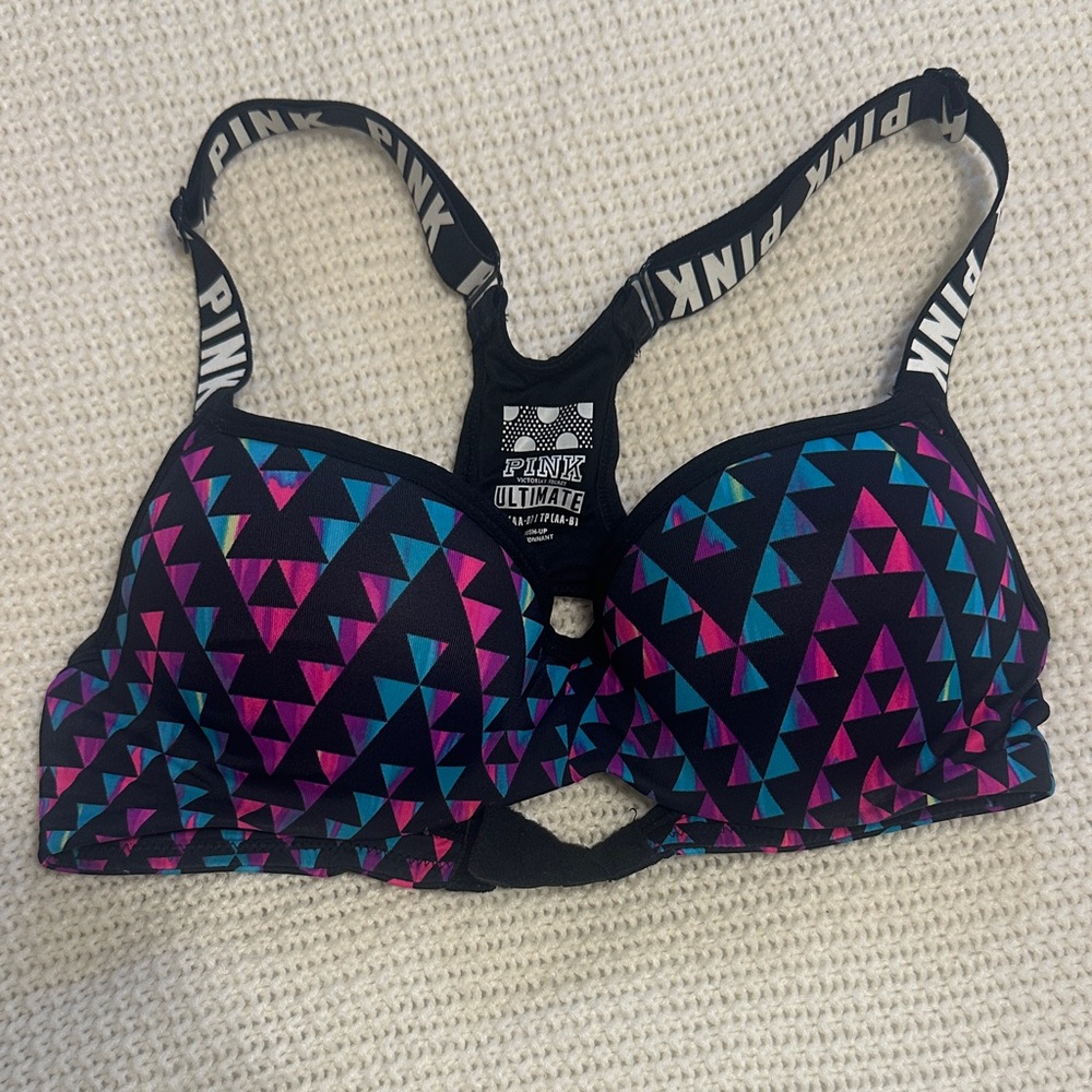 PINK Victoria's Secret Ultimate Push-Up Sports Bra